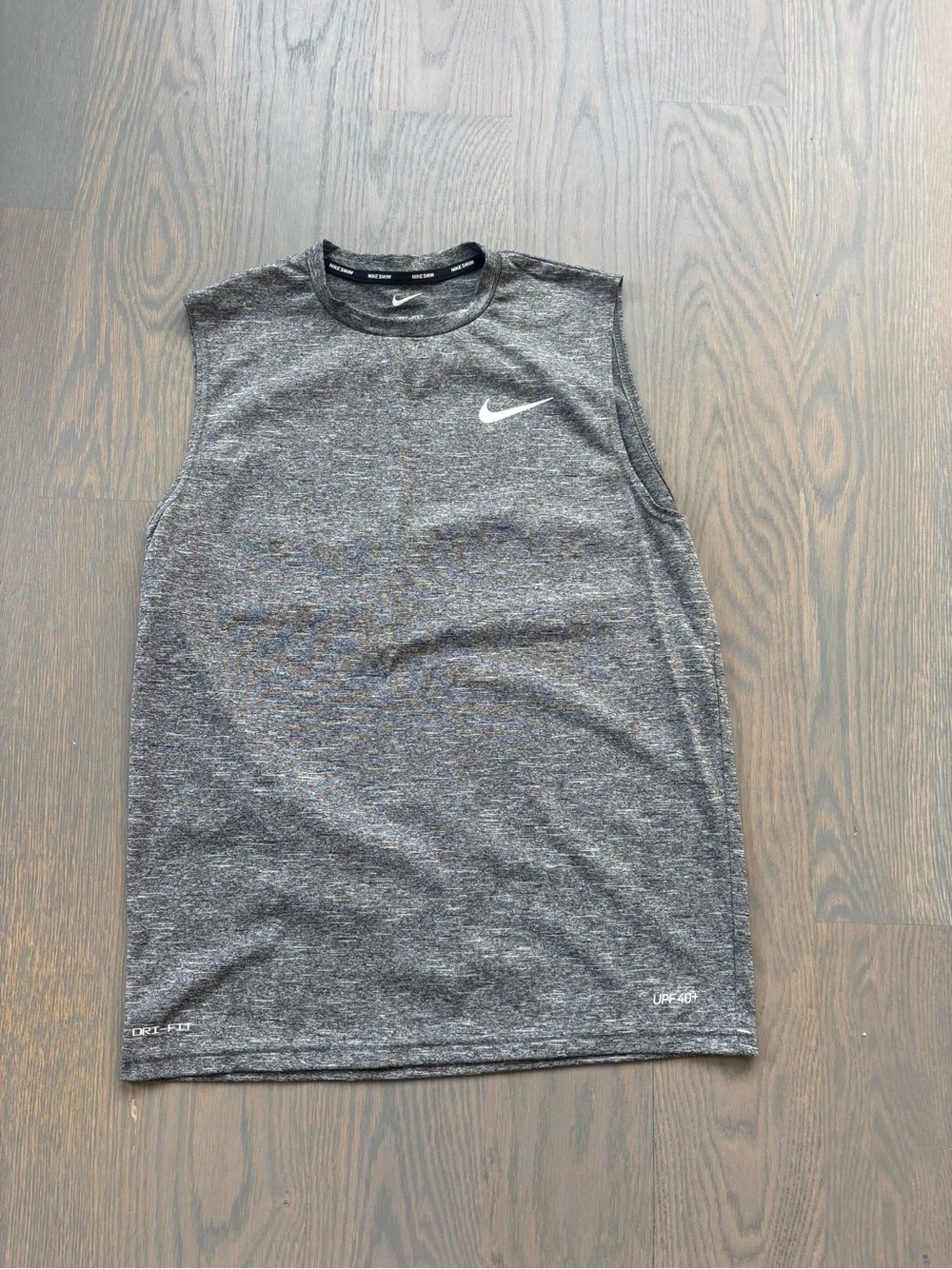 Nike Men’s Sleeveless Dri-FIT Tank Top - Charcoal Gray